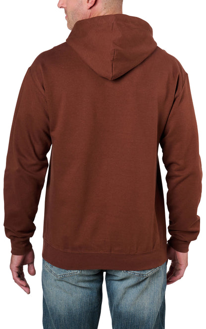 Carolina Boot Nobody Cares, Work Harder Hoodie Brown