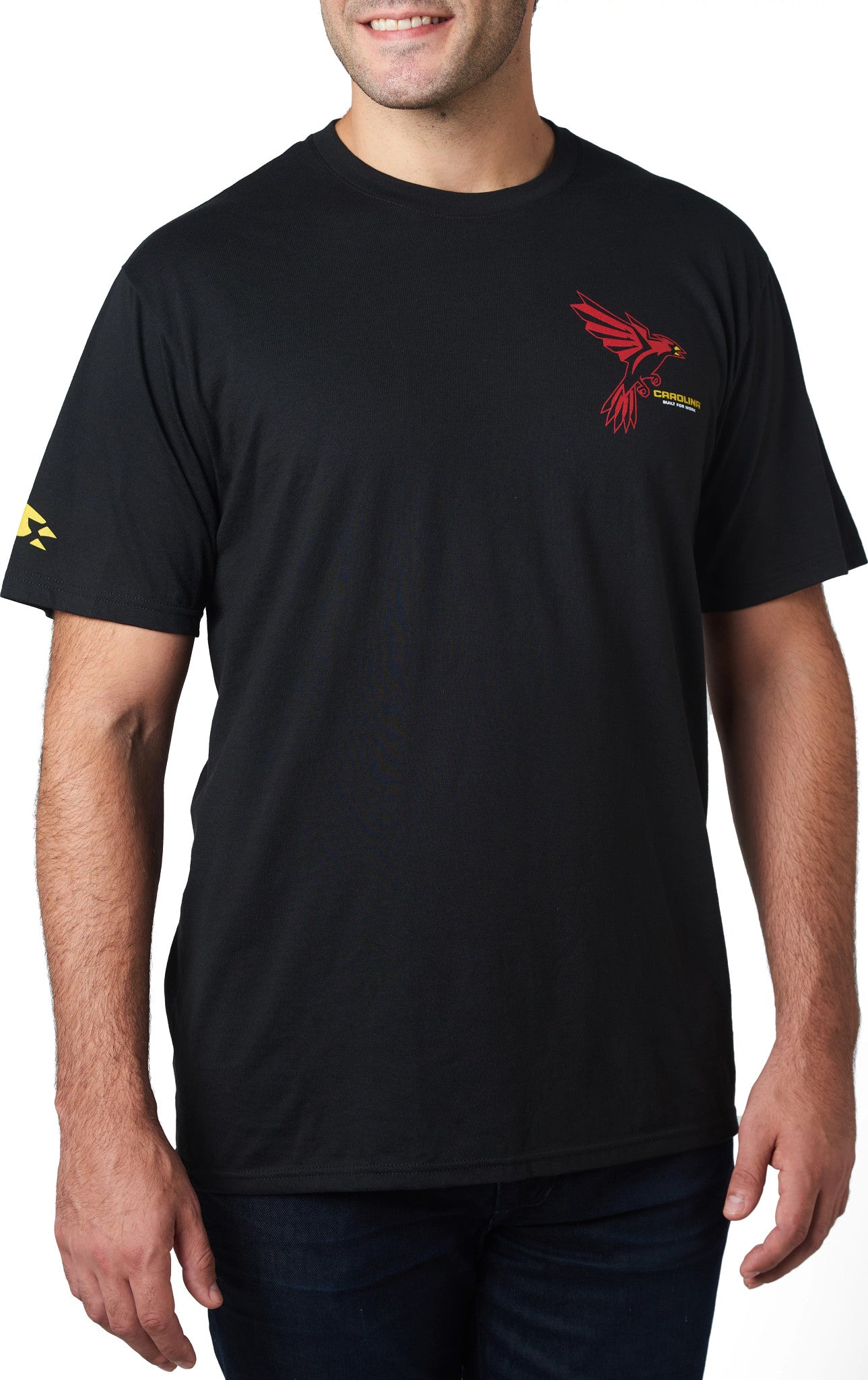 Carolina Boot Cardinal Tee Black