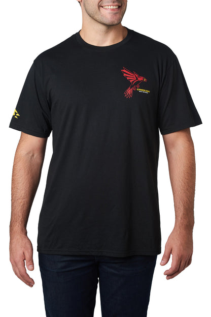 Carolina Boot Cardinal Tee Black