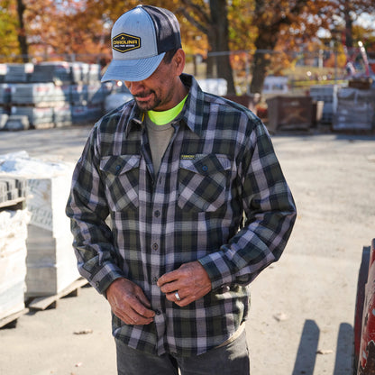 Carolina Boot Woven Flannel Shirt Olive
