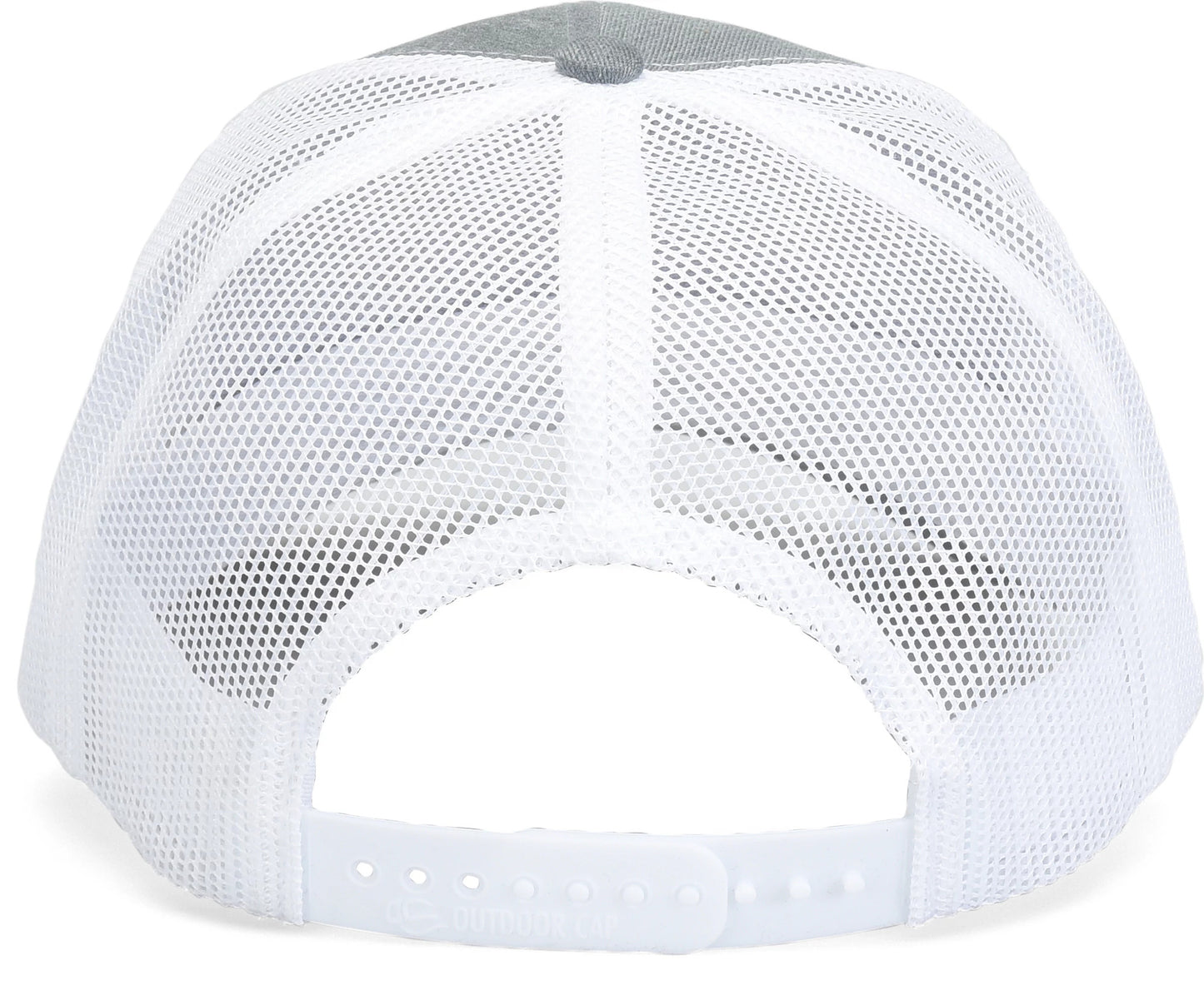 Carolina Boot American Flag Trucker Hat Grey