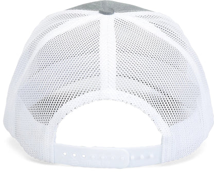 Carolina Boot American Flag Trucker Hat Grey