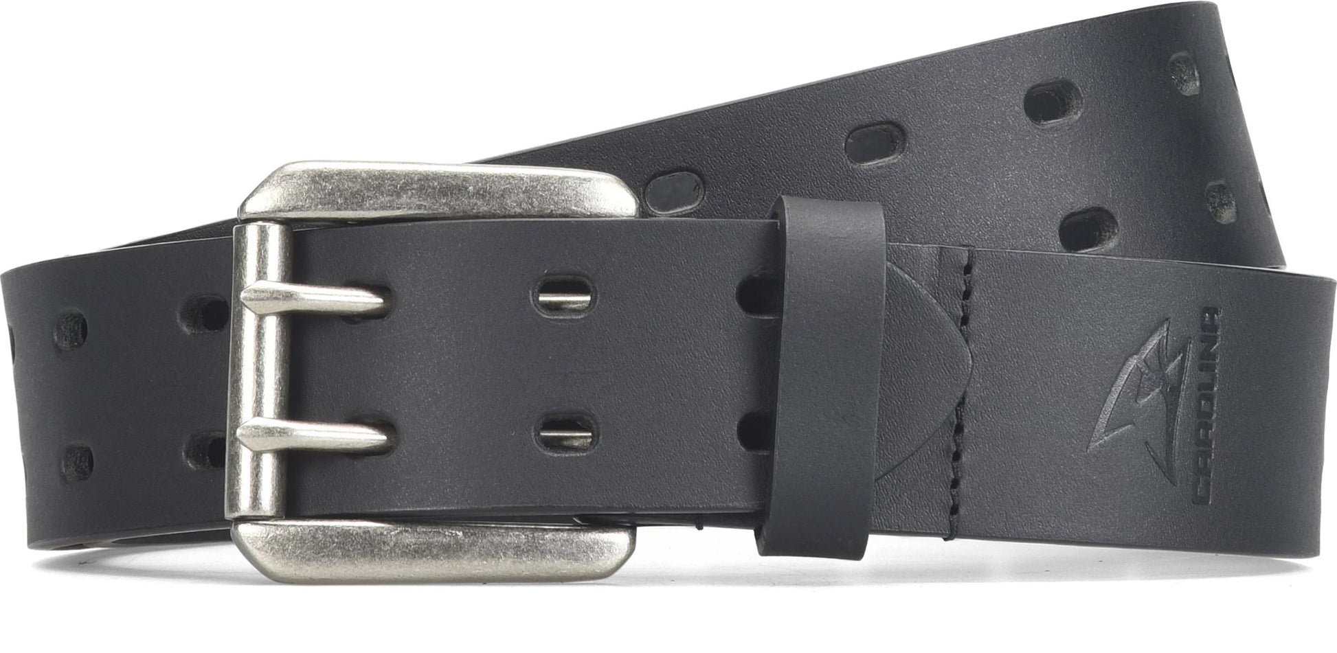 Carolina Boot Double Prong Belt Black