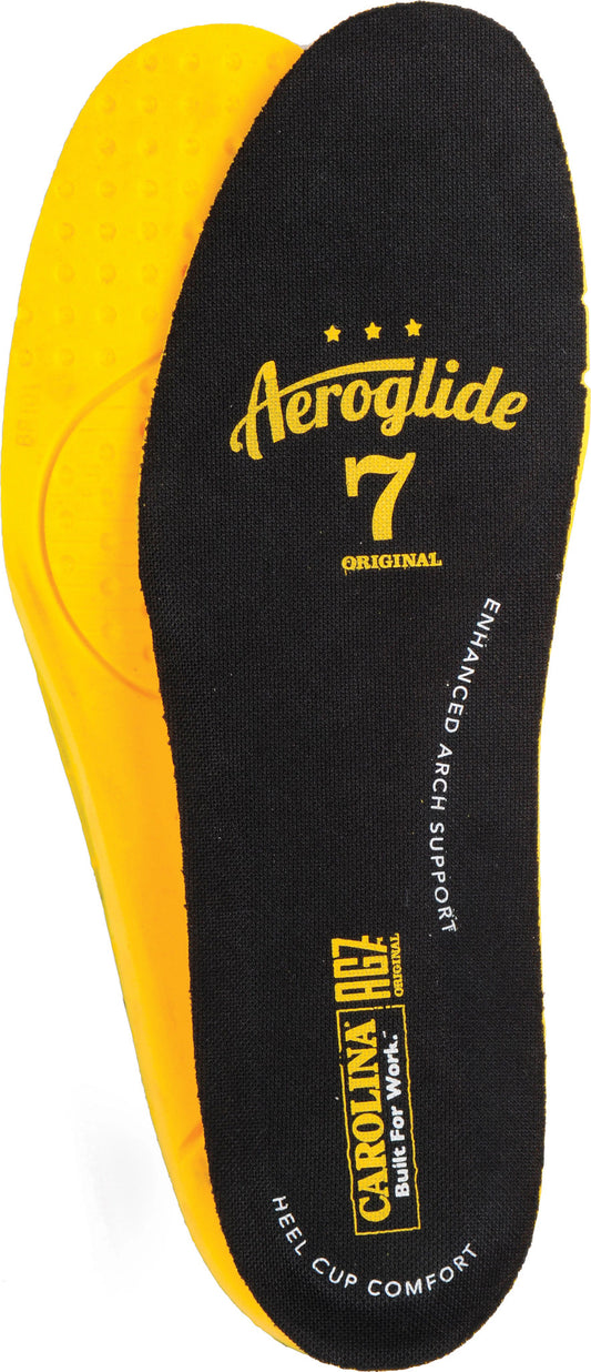 Carolina Boot Aeroglide 7 Footbed Black