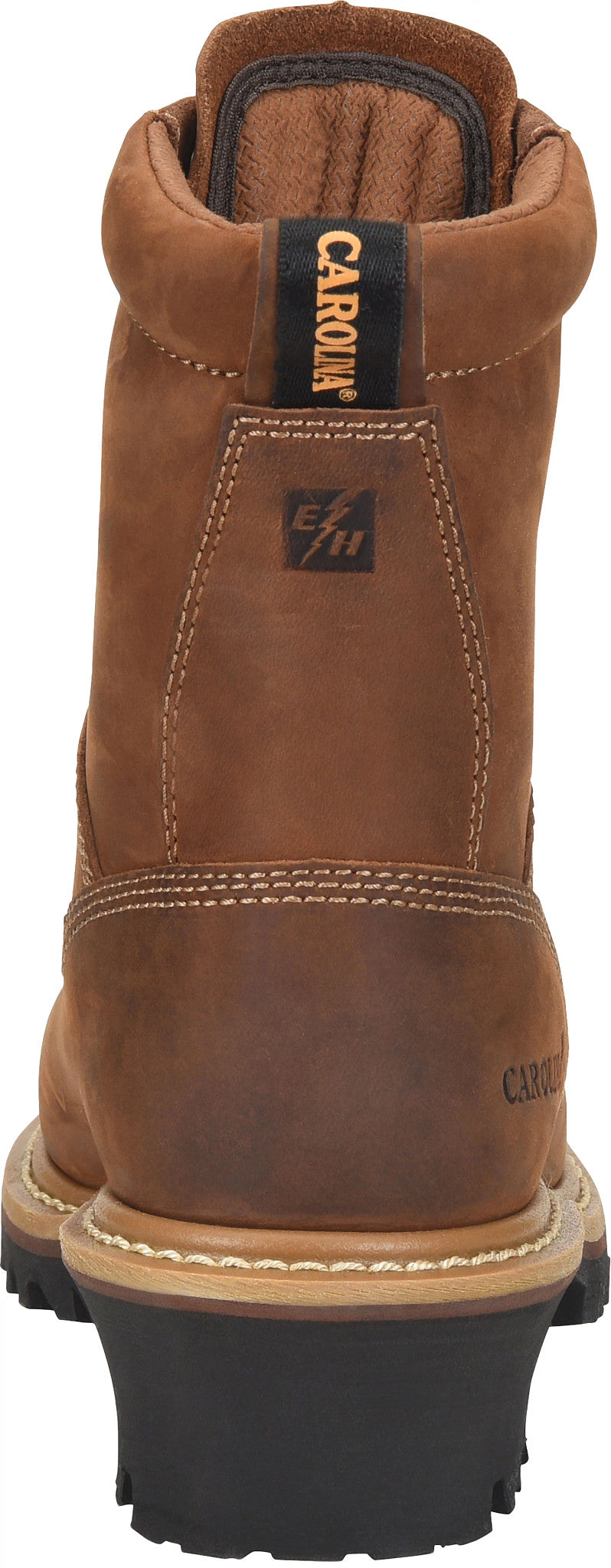 Carolina Boot Women’s Elm 8” Waterproof Comp Toe Logger Dark Brown