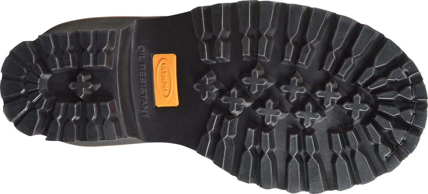 Carolina Boot Women’s Elm 8” Waterproof Comp Toe Logger Dark Brown