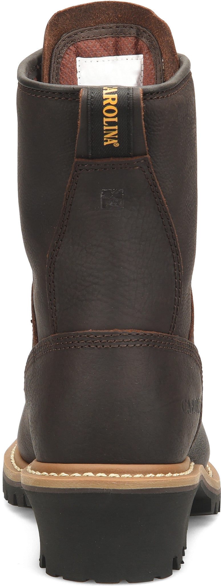 Carolina Boot Women's Elm 8" Steel Toe Logger Dark Brown