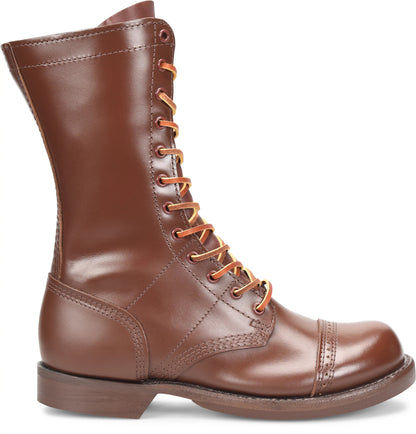 Carolina Boot Corcoran Women's Historic 10" Soft Toe Jump Boot Dark Brown