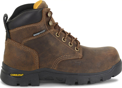 Carolina Boot Circuit 6" Composite Toe Waterproof Work Boot Dark Brown