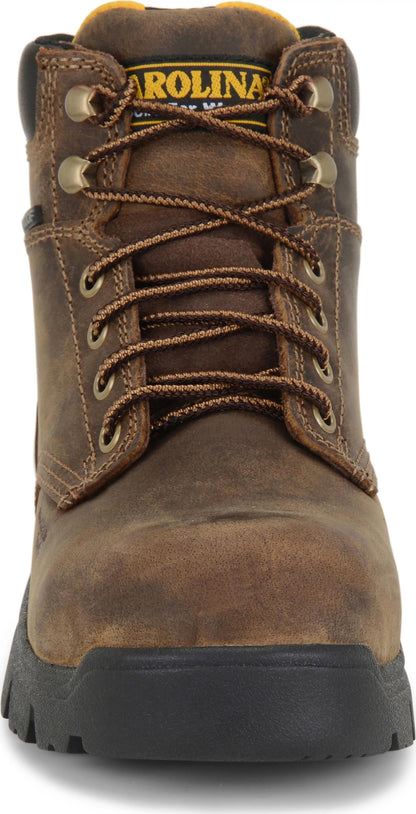 Carolina Boot Circuit 6" Composite Toe Waterproof Work Boot Dark Brown