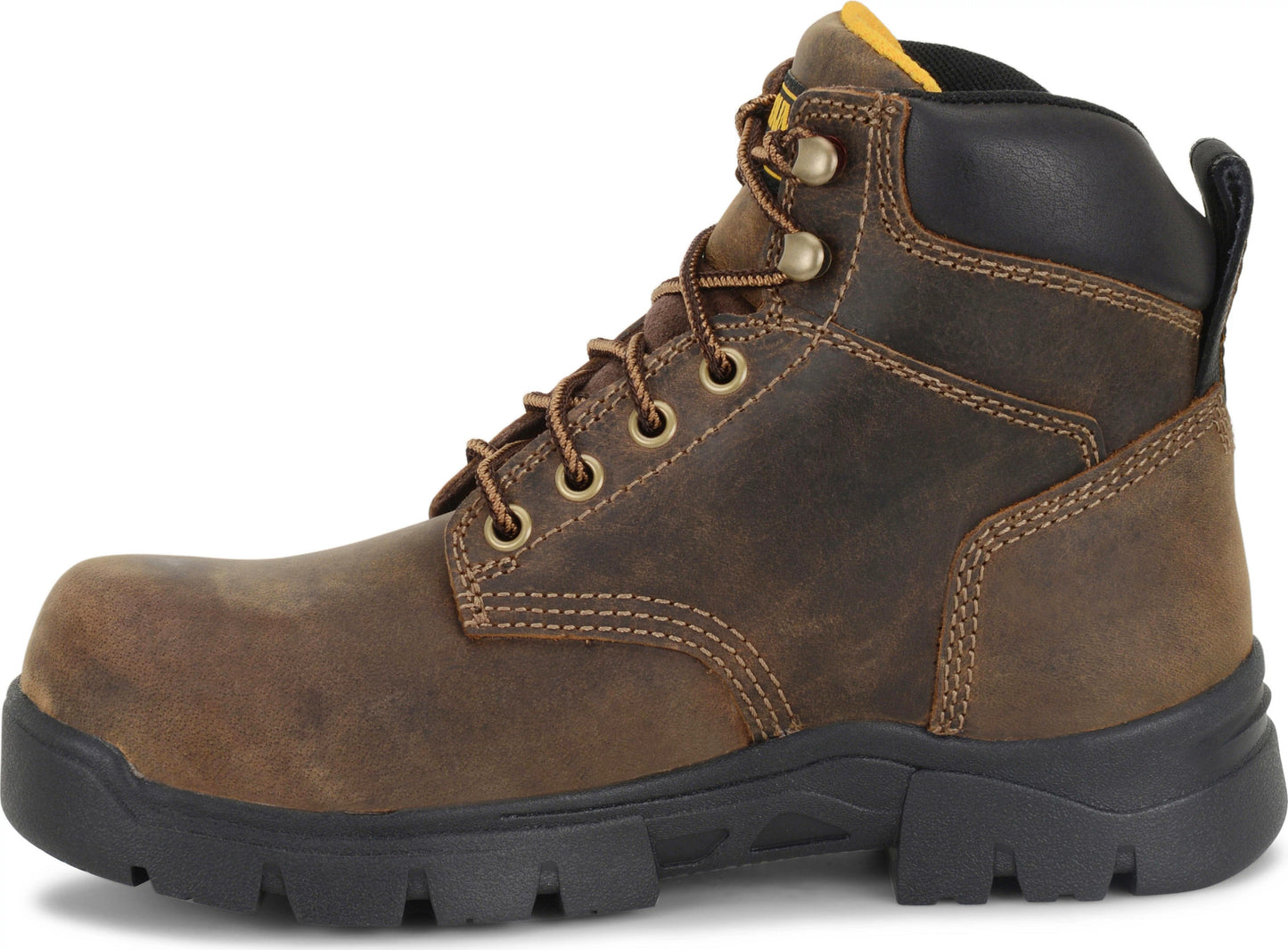 Carolina Boot Circuit 6" Composite Toe Waterproof Work Boot Dark Brown