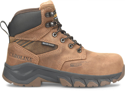 Carolina Boot Sage - 6” Lightweight Waterproof Comp Toe Work Boot Dark Brown