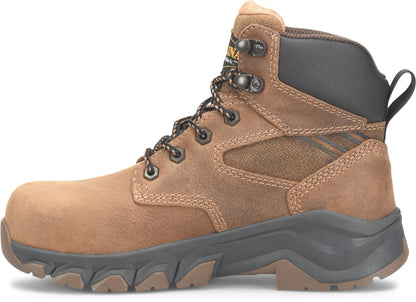 Carolina Boot Sage - 6” Lightweight Waterproof Comp Toe Work Boot Dark Brown
