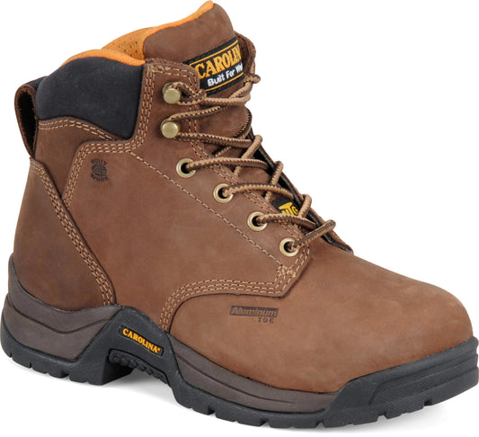 Carolina Boot Women's Raleigh Met Guard Aluminum Toe Work Boot Brown
