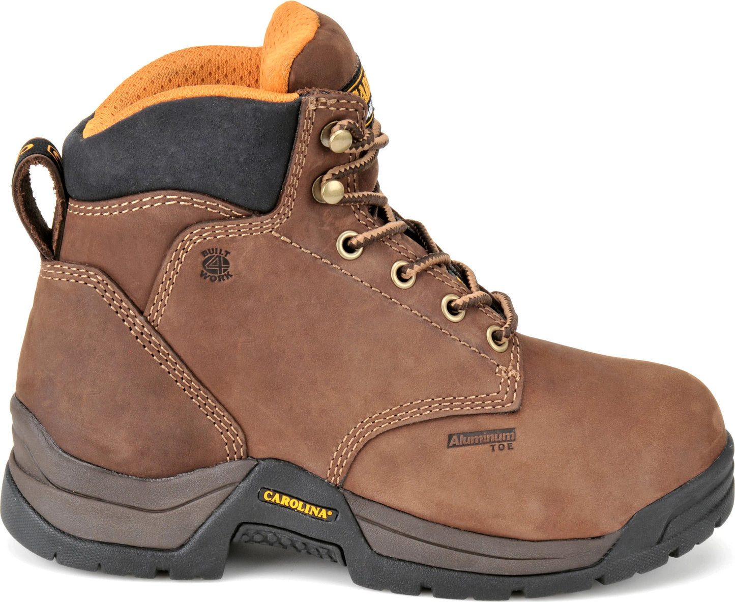 Carolina Boot Women's Raleigh Met Guard Aluminum Toe Work Boot Brown