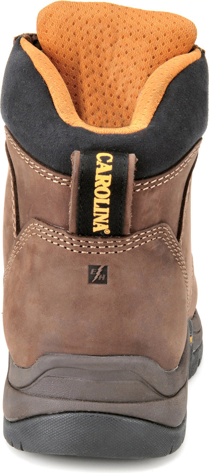 Carolina Boot Women's Raleigh Met Guard Aluminum Toe Work Boot Brown