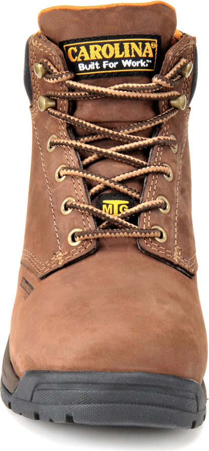 Carolina Boot Women's Raleigh Met Guard Aluminum Toe Work Boot Brown