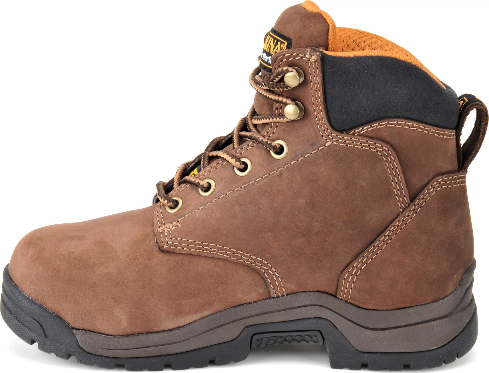 Carolina Boot Women's Raleigh Met Guard Aluminum Toe Work Boot Brown